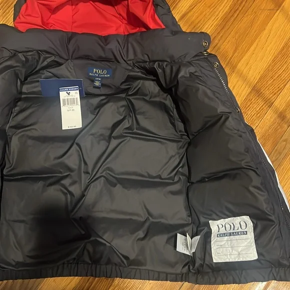Boys Polo Ralph Lauren Jacket new with tags size S (8) with detachable hood - Picture 4 of 6
